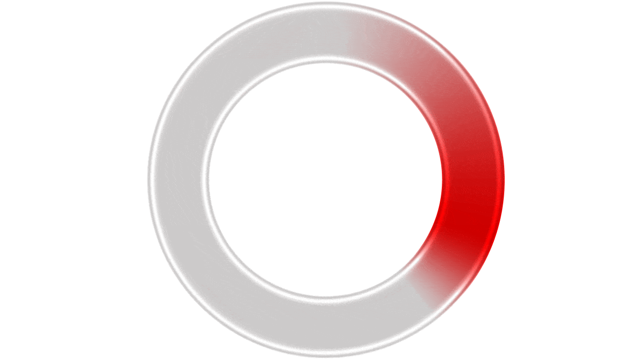 red loading circle